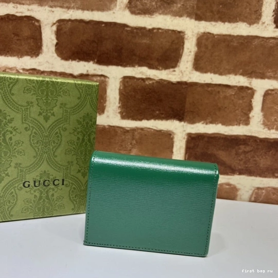 First bag ru Horsebit wallet 1955 case Gucci card 0707
